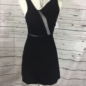 Urban outfitters mini bodycon party black dress